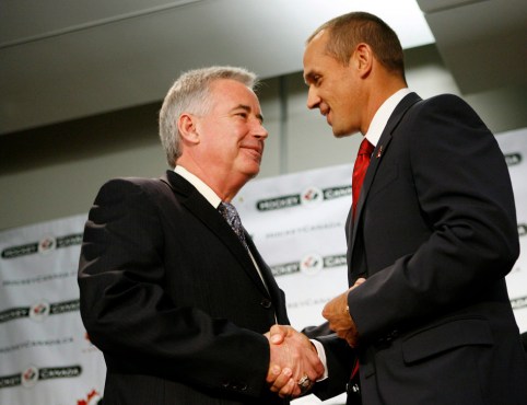 Bob Nicholson, Steve Yzerman