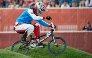 Tory Nyhaug en pleine course à Londres