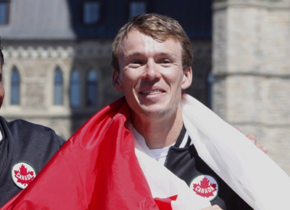 Flag bearer Photo du CP par Fred Chartrand