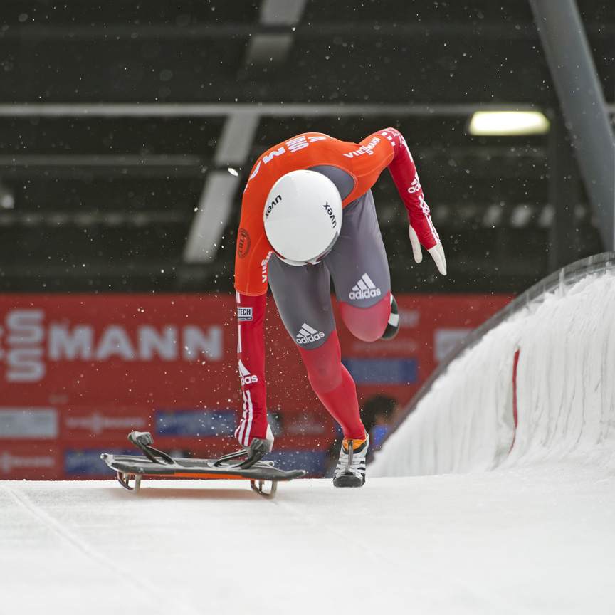 Photo du COC : David McColm, Bobsleigh Canada Skeleton