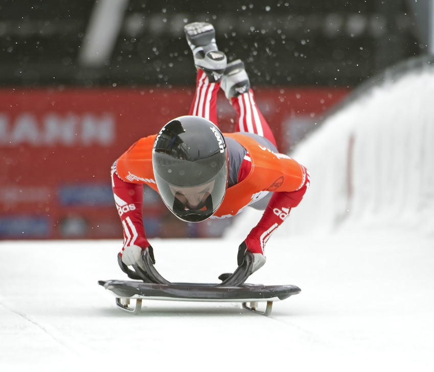 Photo du COC : David McColm, Bobsleigh Canada Skeleton