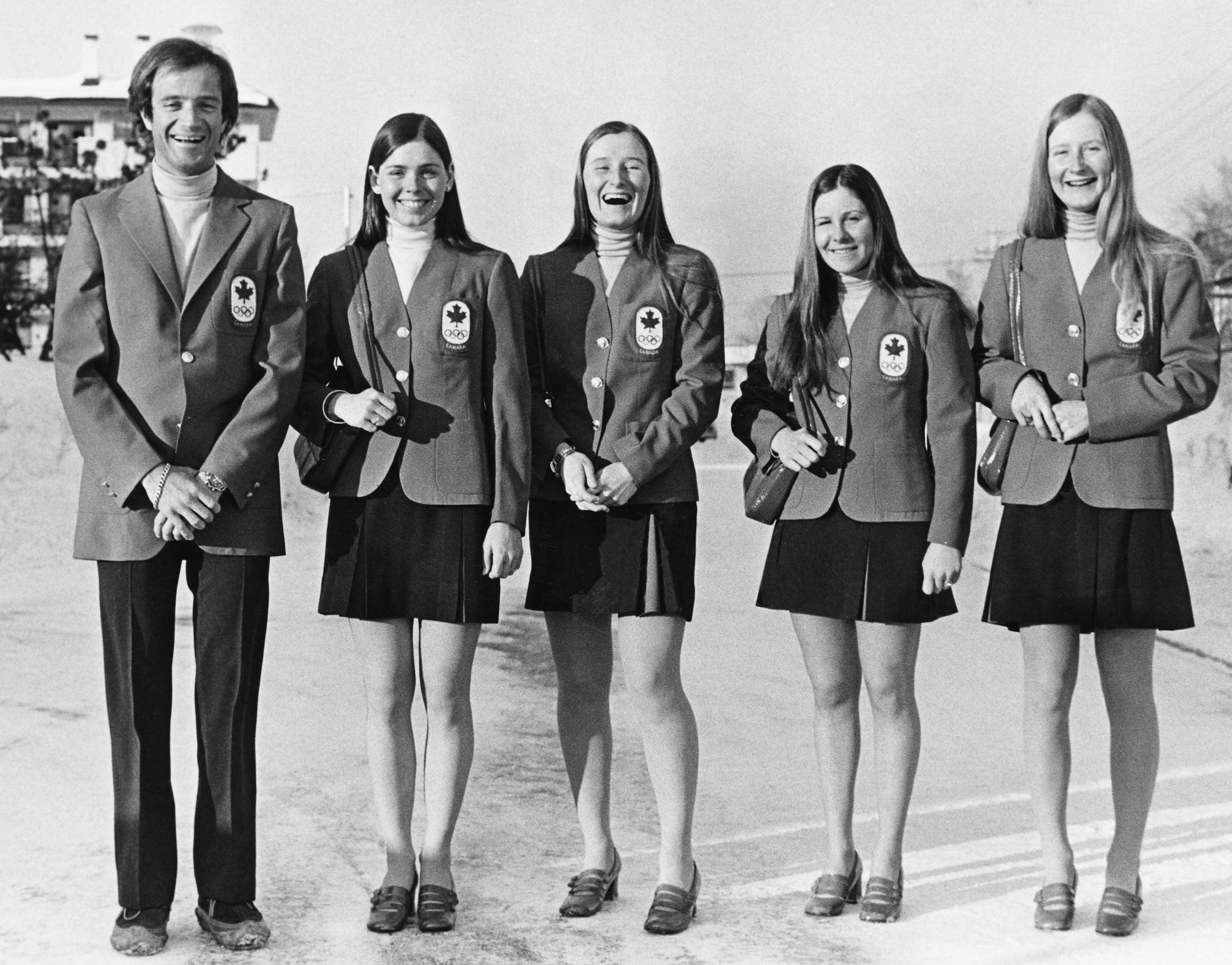 L'équipe féminine de ski alpin
