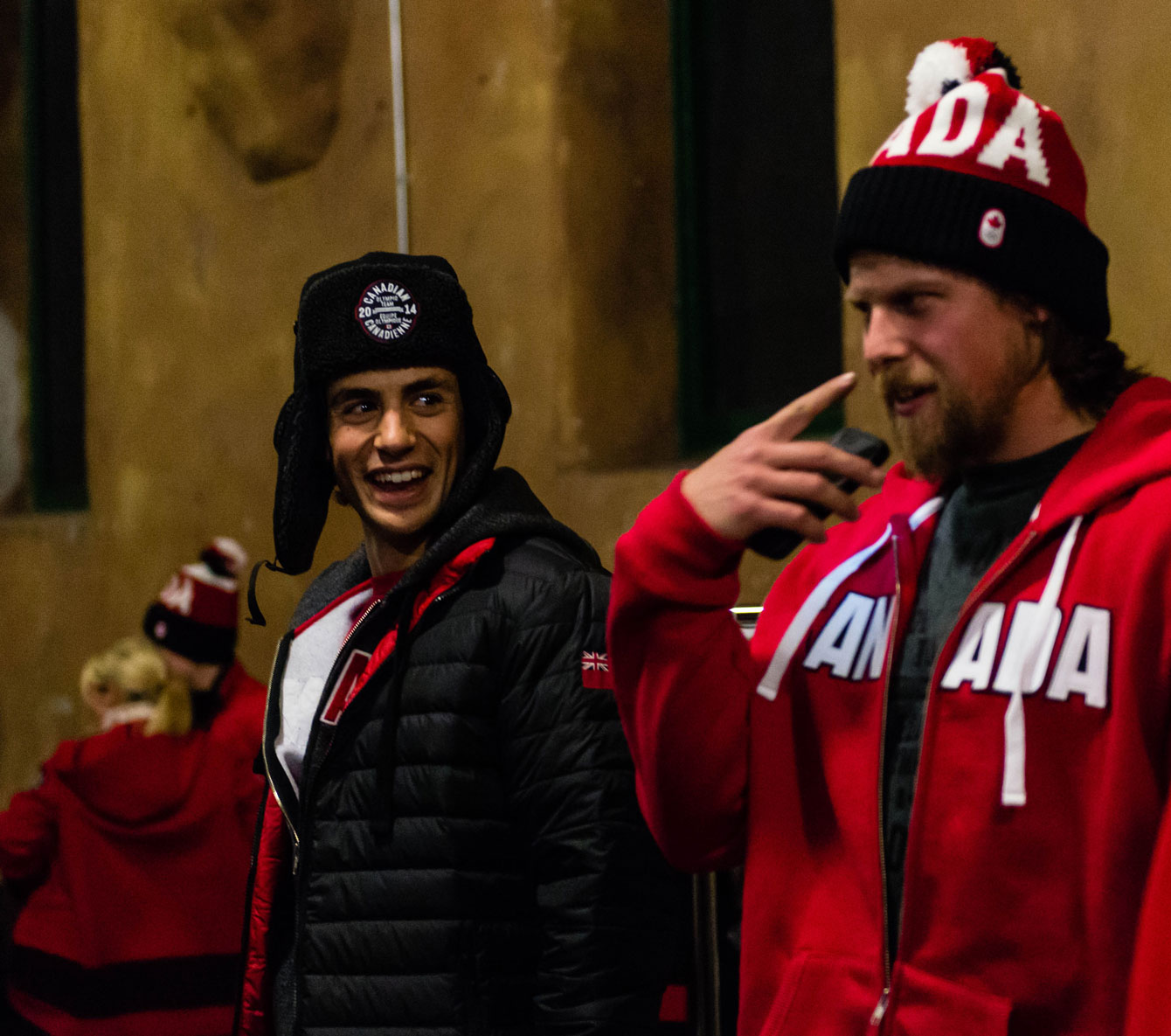 Dans les coulisses. Photo: Winston Chow