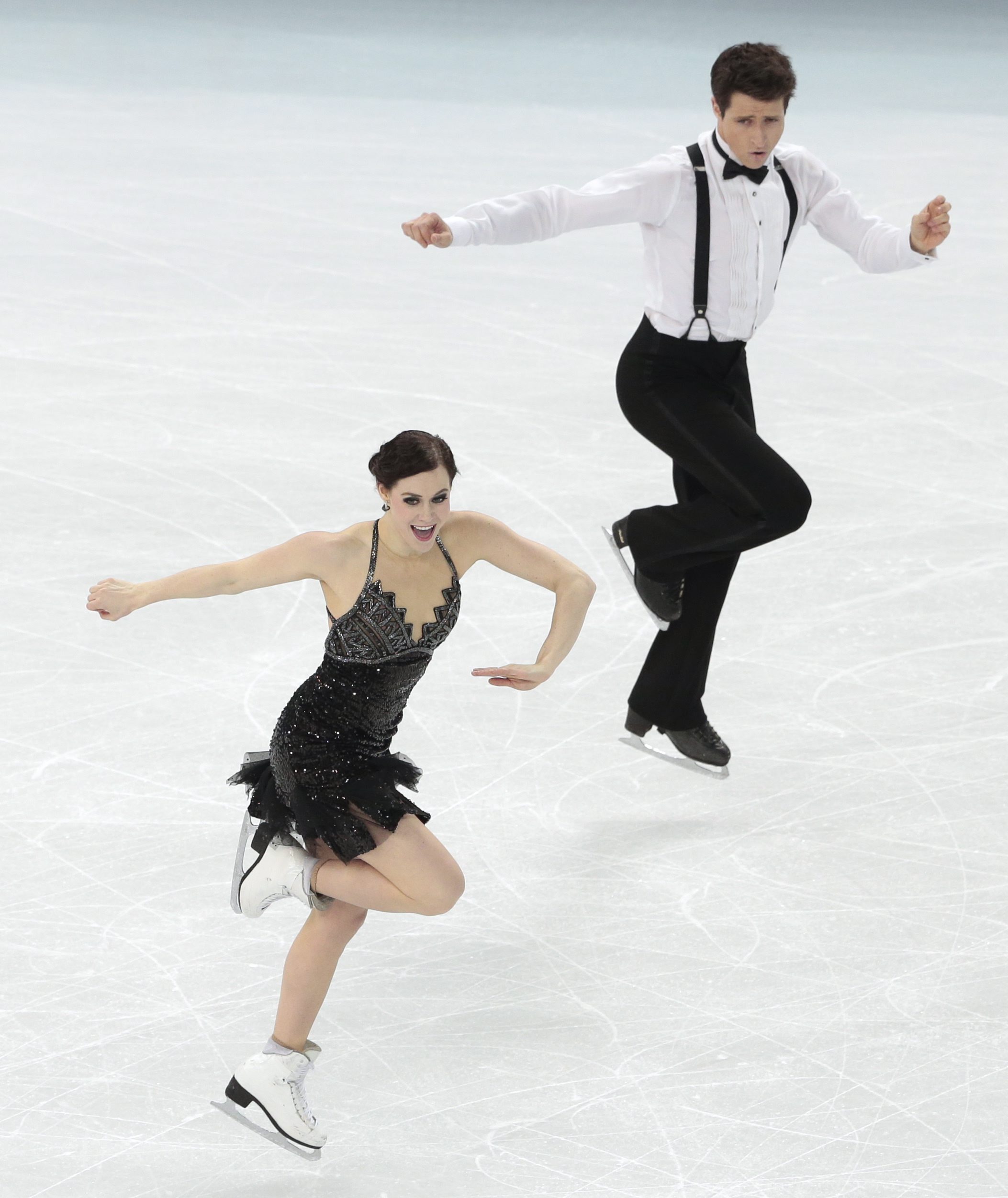 Tessa Virtue et Scott Moir