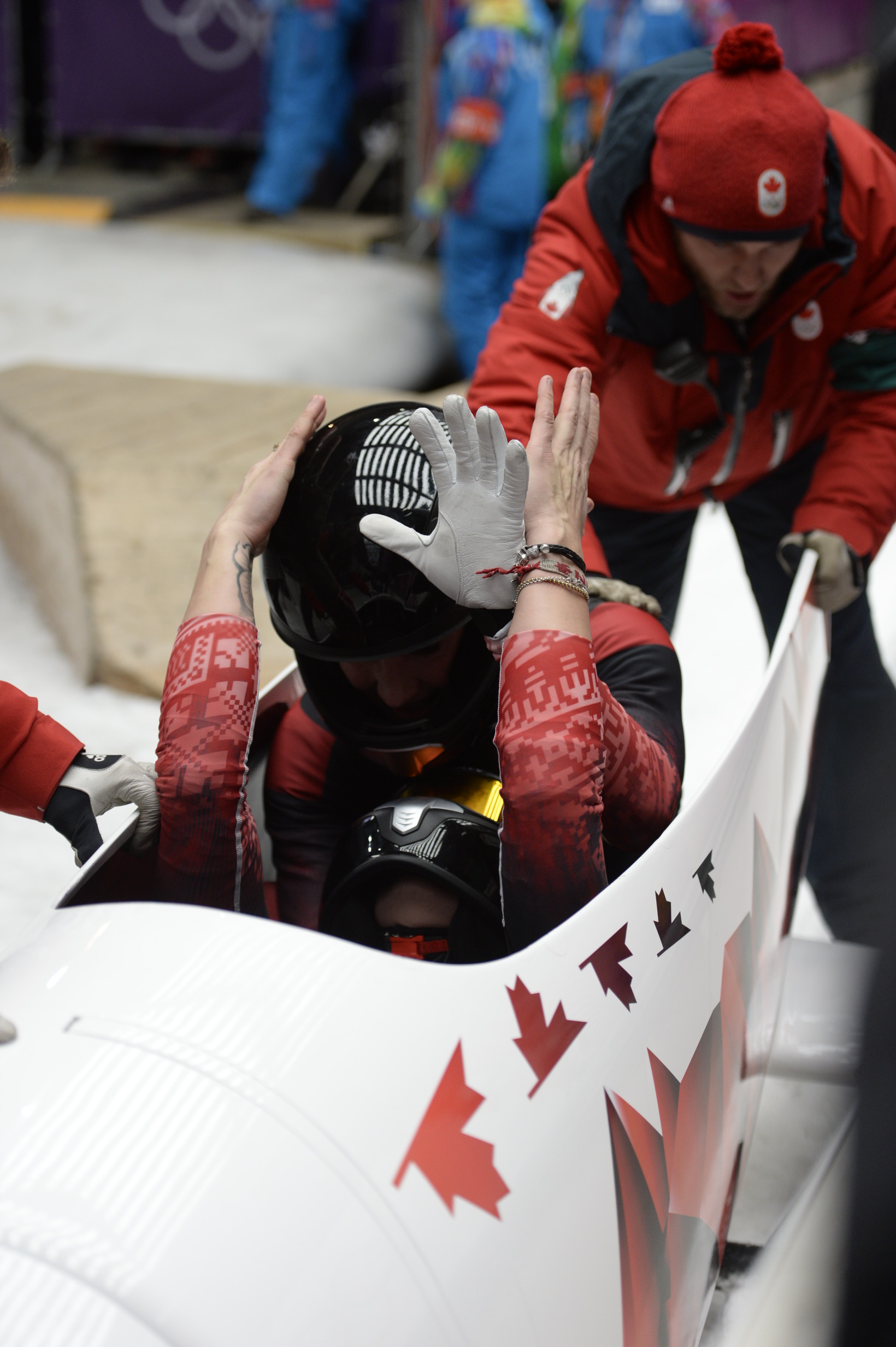 Kaillie Humphries et Heather Moyse
