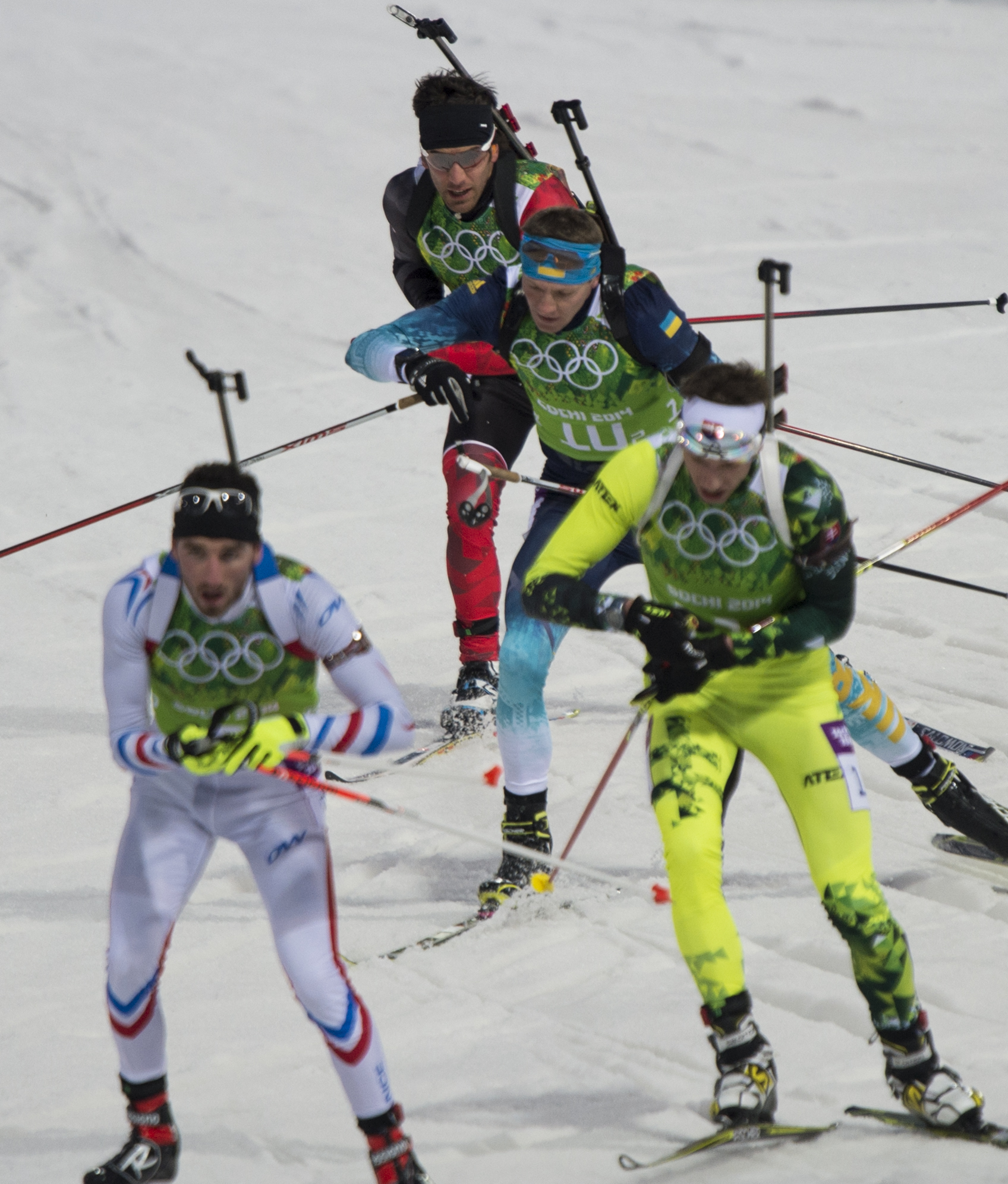 Biathlon - relais 4 x 7,5 km masculin