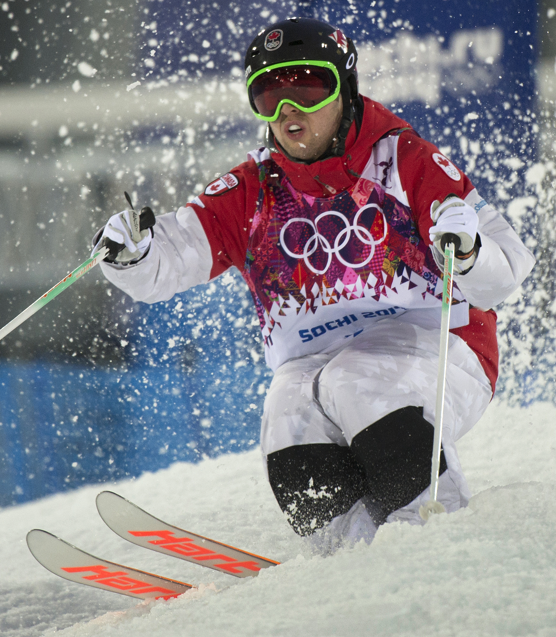Ski acrobatique - l’épreuve de bosses
