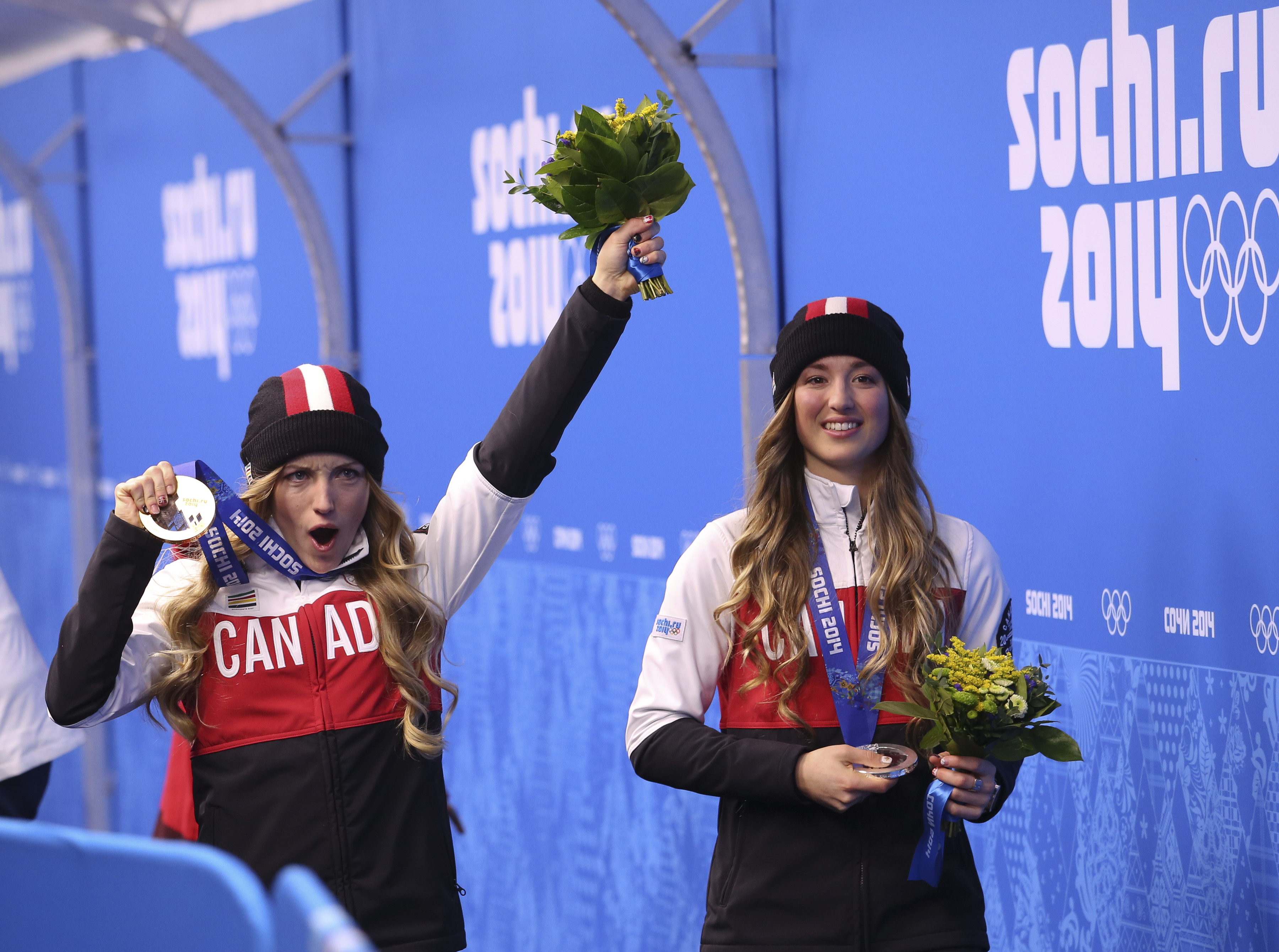 Justine et Chloe Dufour-Lapointe