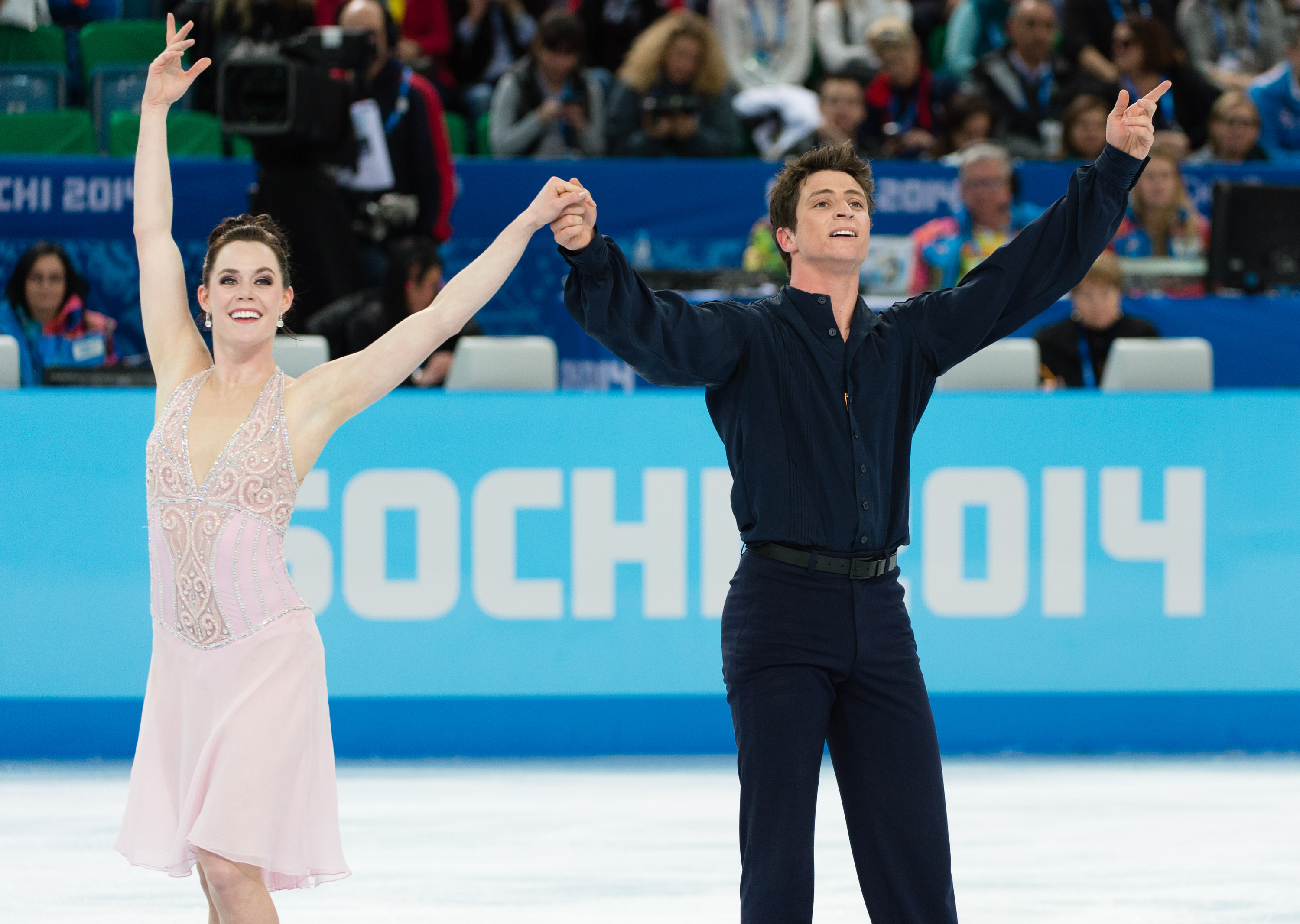 Tessa Virtue et Scott Moir