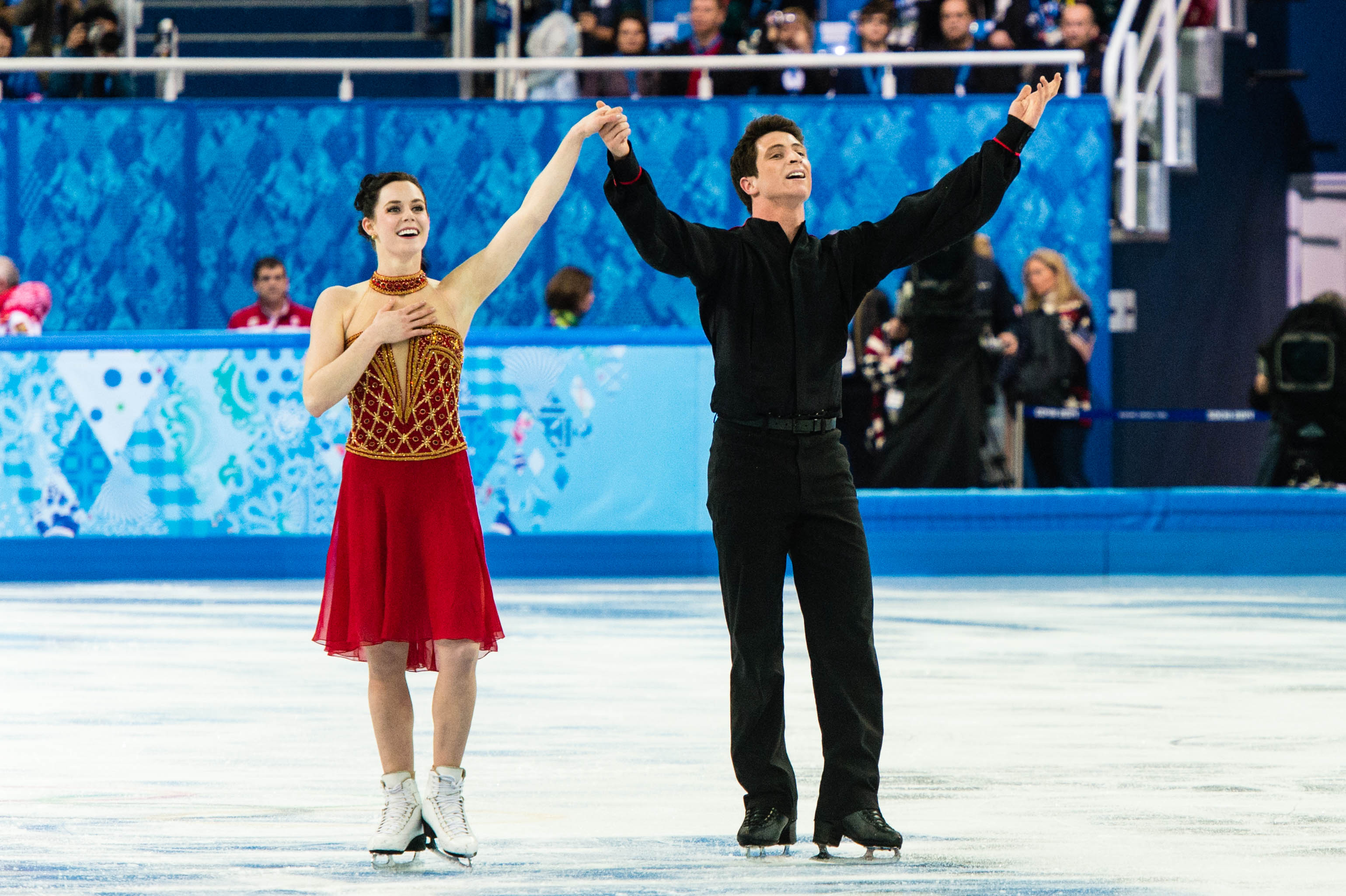 Tessa Virtue et Scott Moir