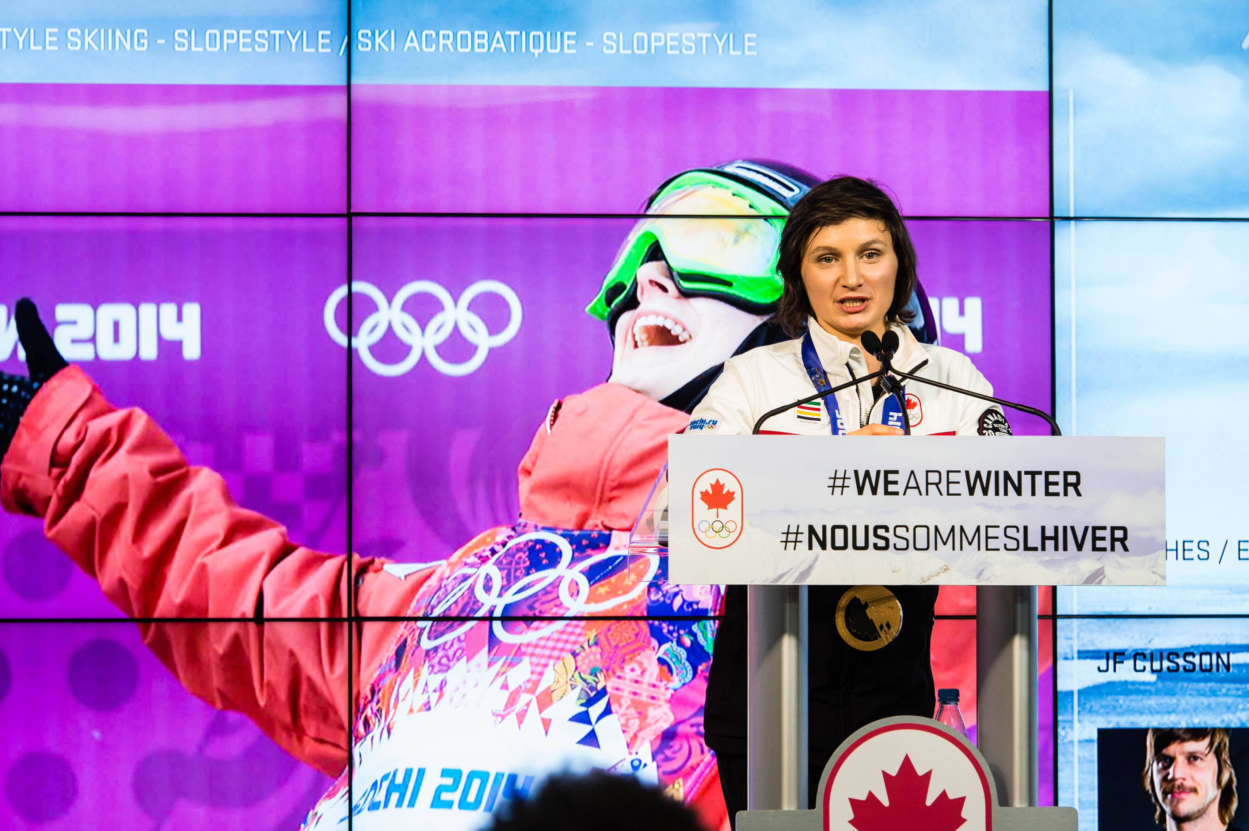 Célébration des médaillés