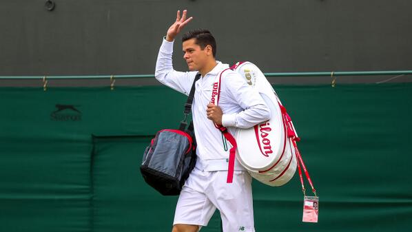 Milos Raonic – Wimbledon 2014