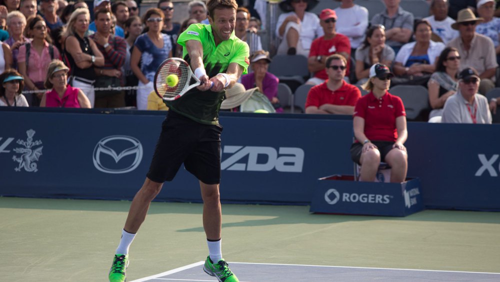 Daniel Nestor à la Coupe Rogers de 2014 à Toronto