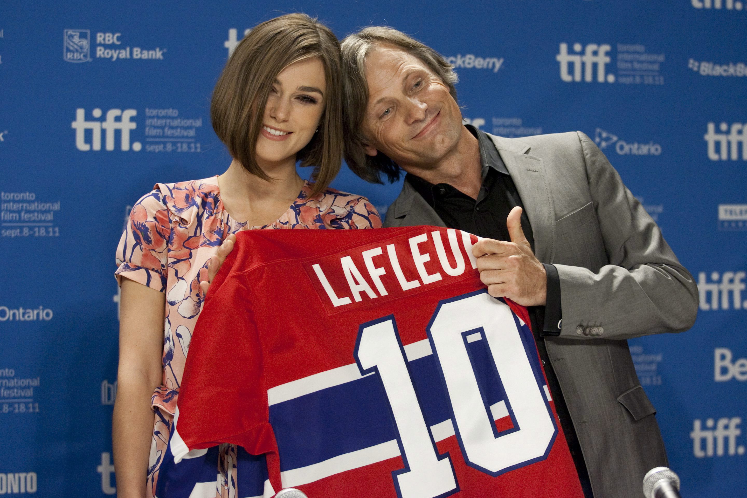 Keira Knightley et Viggo Mortensen au Festival de films de Toronto. Photo: PC