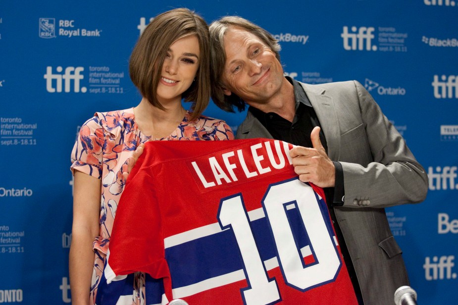 Viggo Mortensen; Keira Knightly Keira Knightley et Viggo Mortensen au Festival de films de Toronto. Photo: PC