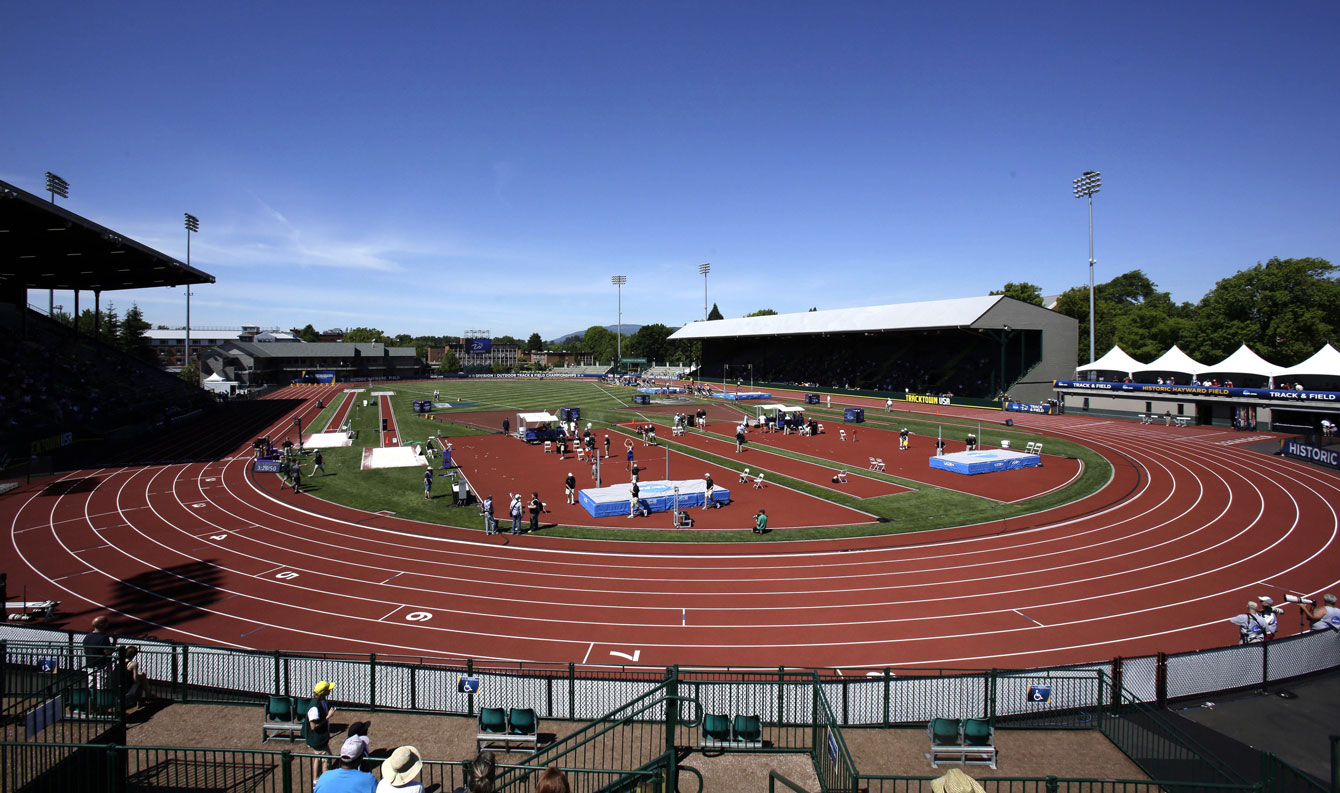Hayward Field. Photo : PC