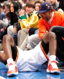 9713028 Spike Lee et Toney Douglas. Photo : PC