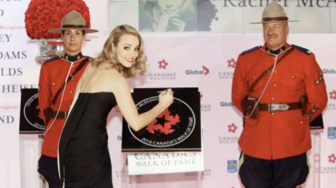 Capture d’écran 2014-11-12 à 2.47.35 PM L'actrice Rachel McAdams | Photo: canadaswalkoffame.com