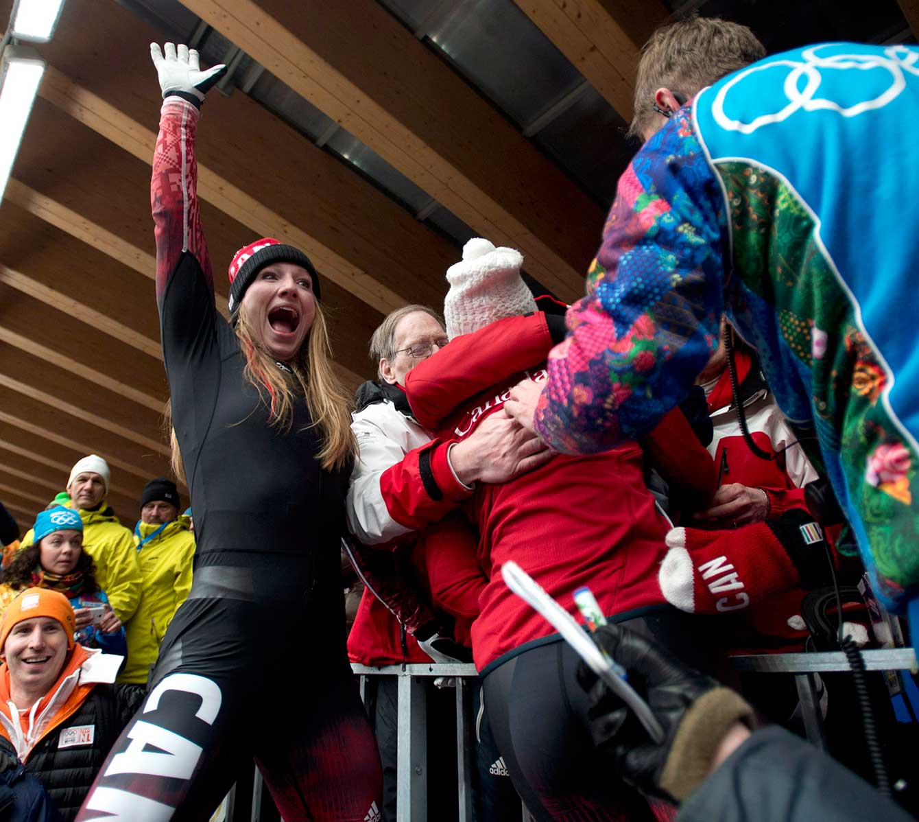 Kaillie Humphries et Heather Moyse ont gagné l'or à Sotchi, elles qui défendaient leur titre olympique.