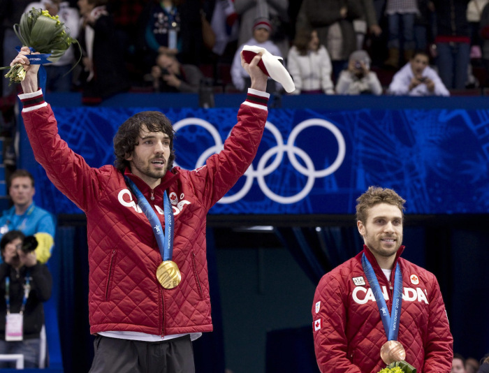 Charles Hamelin et Francois-Louis Tremblay