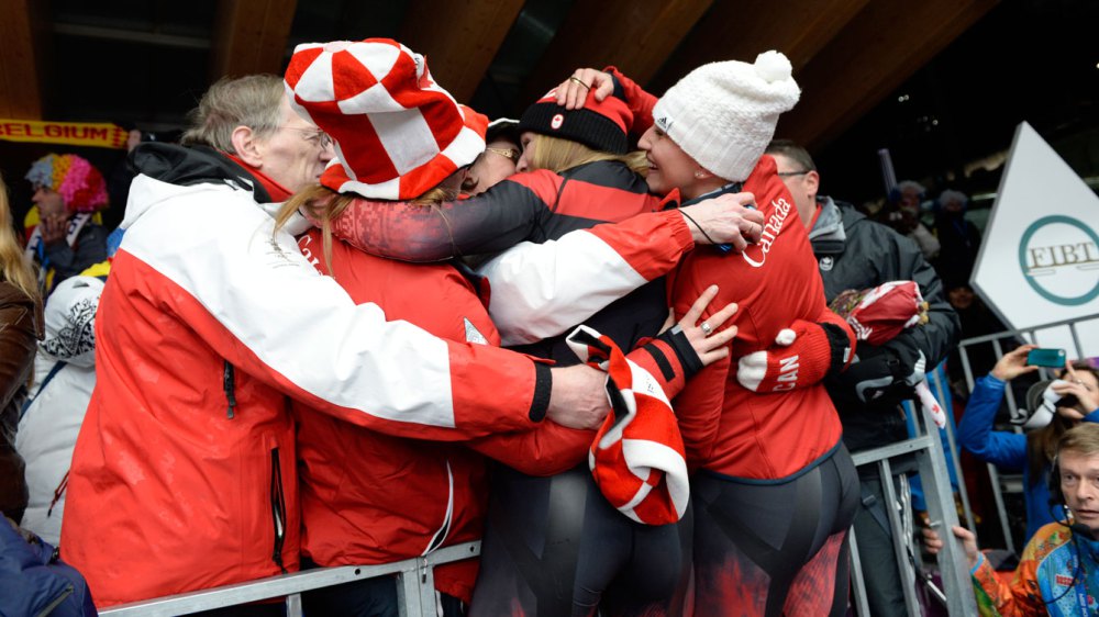 Kaillie Humphries et Heather Moyse ont gagné l'or à Sotchi, elles qui défendaient leur titre olympique.