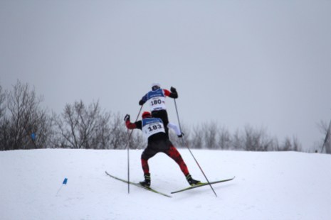 La troisième et dernière étape: le ski de fond