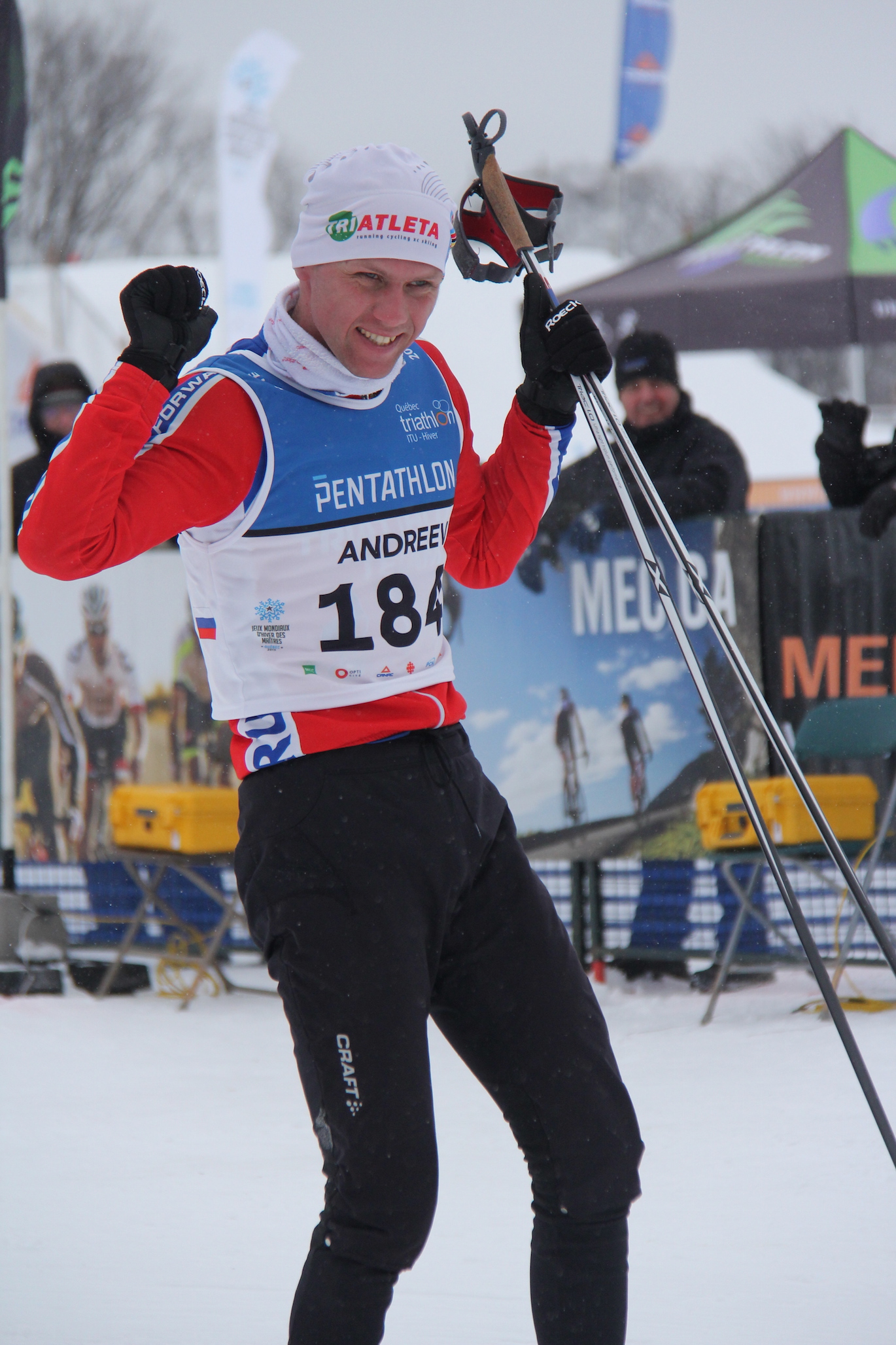 Le champion, Pavel Andreev