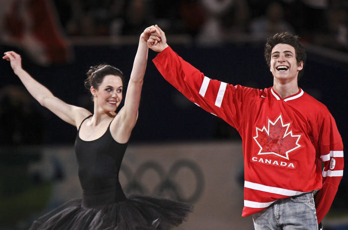 Tessa Virtue et Scott Moir