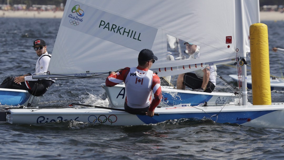 Lee Parkhill à l'entraînement