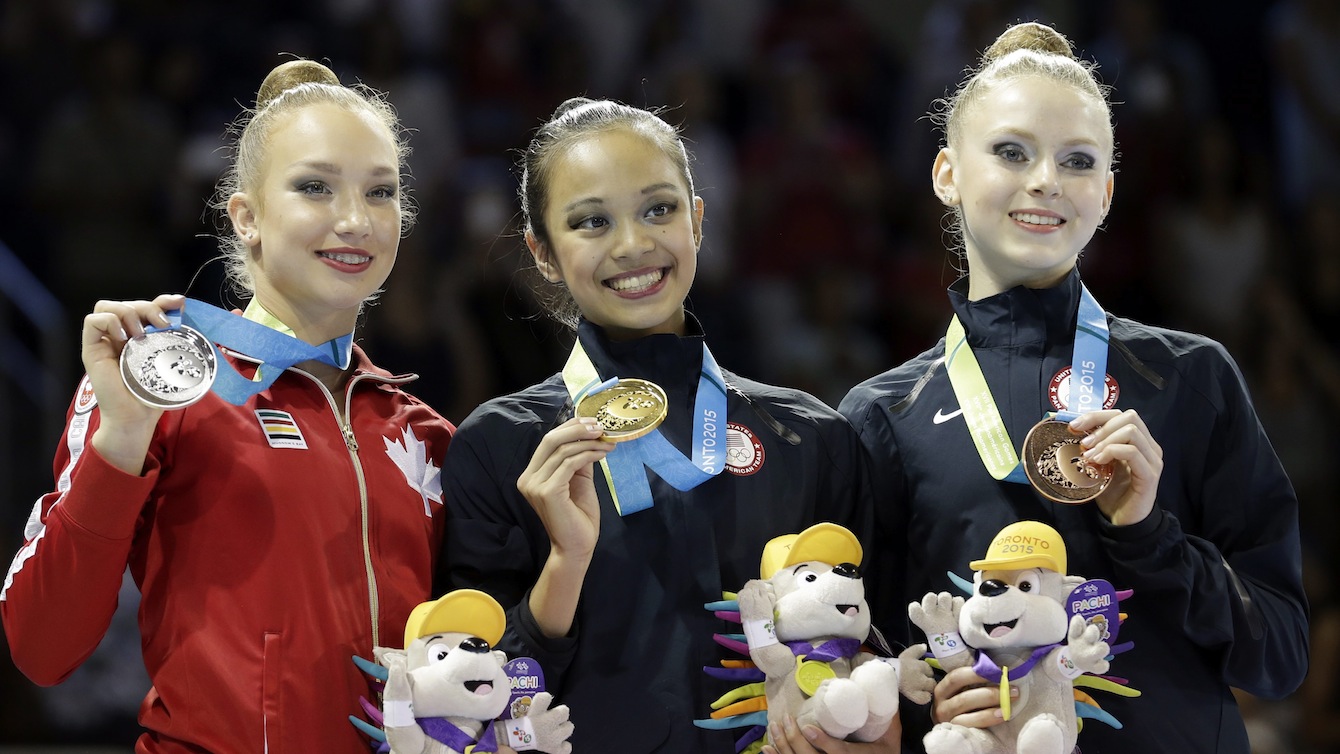 Gymnastique rythmique – massues finales