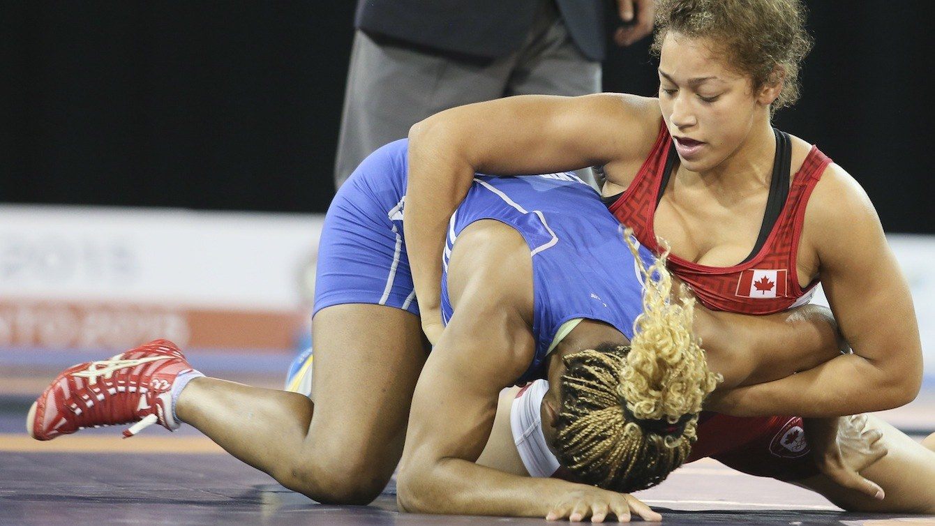 Braxton Stone-Papadopoulos - lutte libre 63 kg. Photo par Mike Ridewood