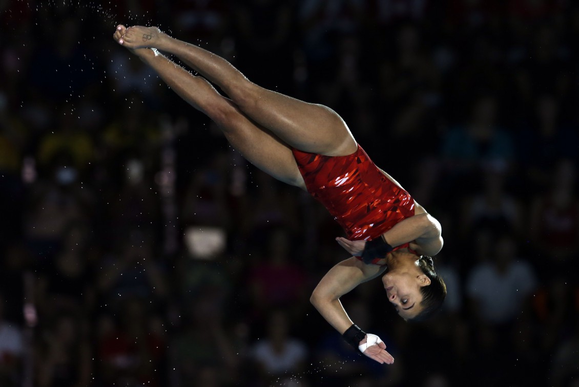 Meaghan Benfeito Photo par Vaughn Ridley.