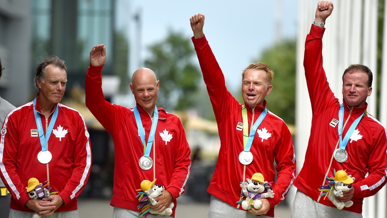 Terry McLaughlin, Sandy Andrews, David Ogden, et David Jarvis