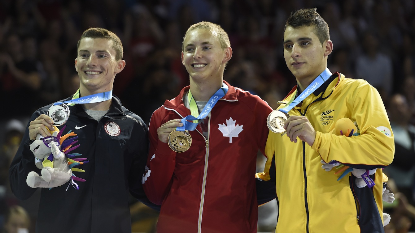 Steven Gluckstein, Keegan Soehn et Angel Hernandez