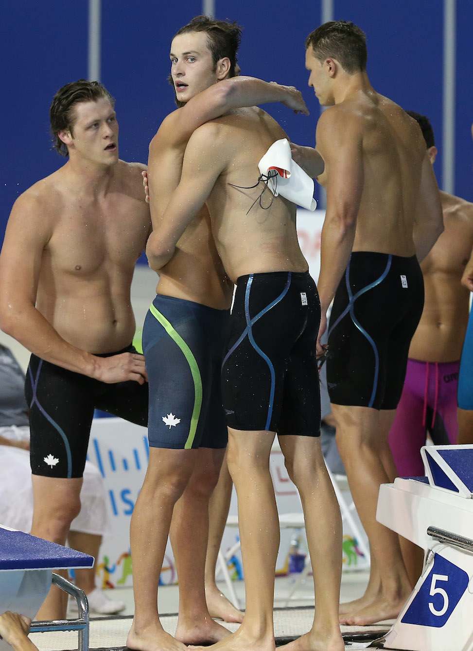 Karl Krug, Evan van Moerkerke, Santo Condorelli et Yuri Kisil