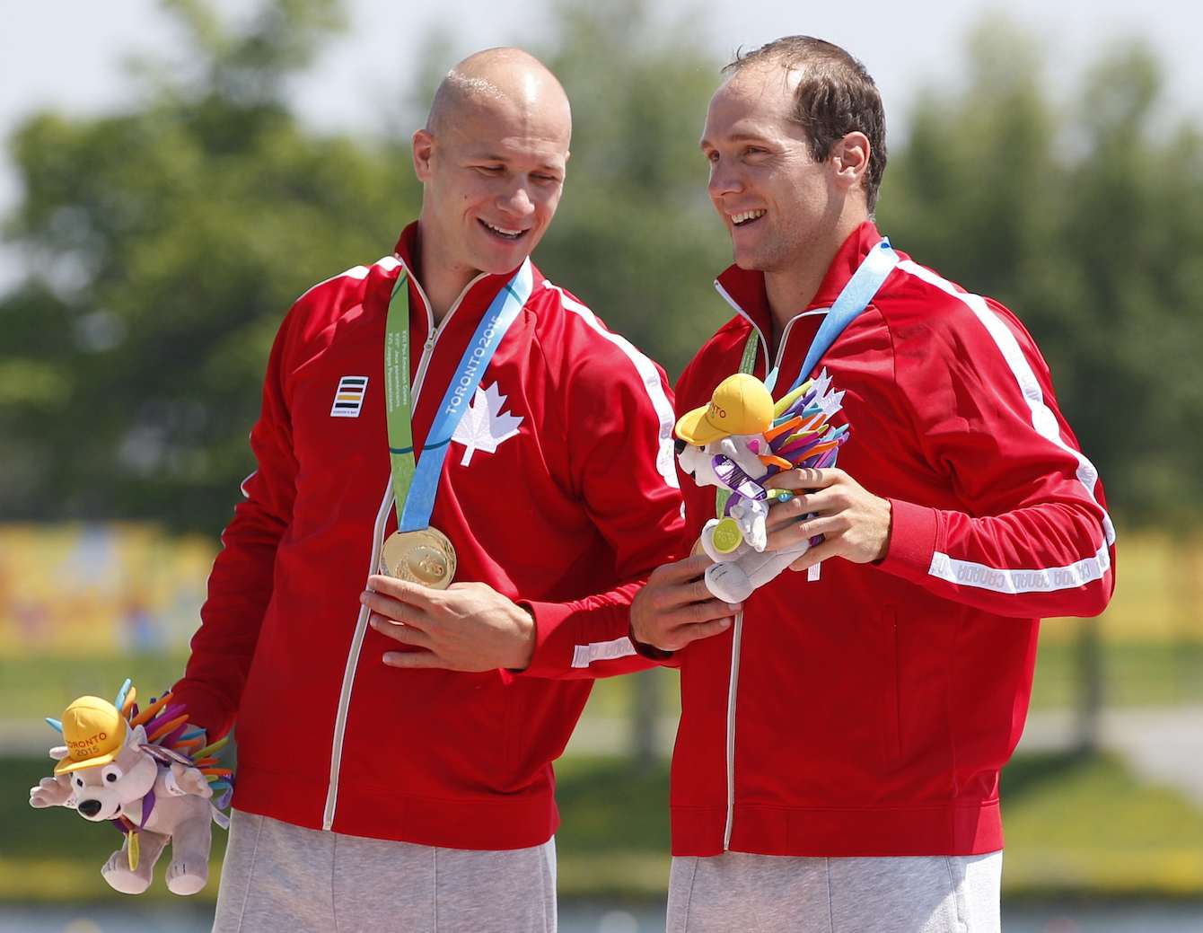 Benjamin Russell et Gabriel Beauchesne-Sevigny. Photo par Michael P. Hall.