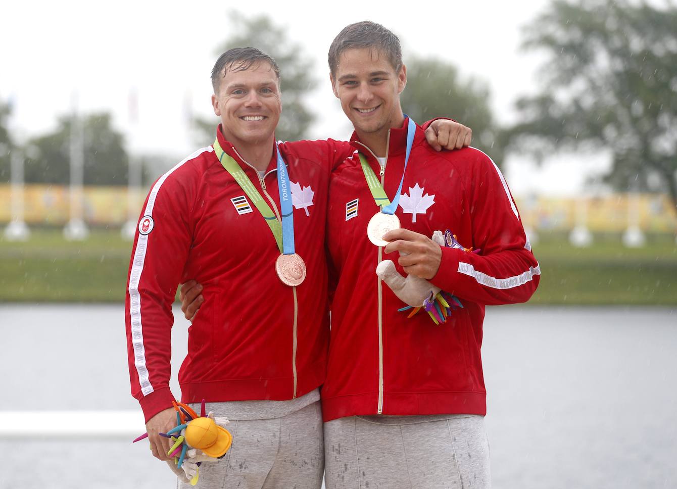 Mark De Jonge et Pierre-Luc Poulin. Photo par Michael P. Hall.