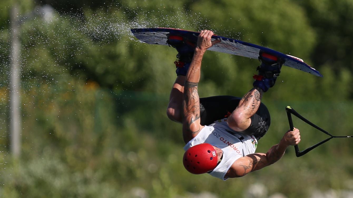 Rusty Malinoski a dominé la finale en planche nautique chez les hommes pour s’emparer de la médaille d’or
