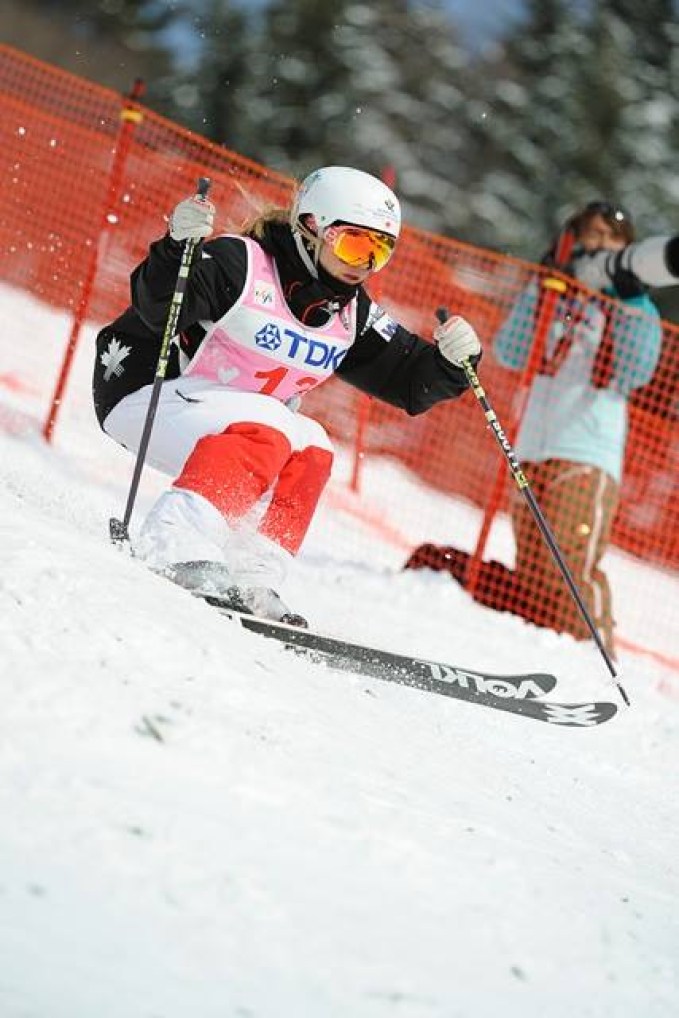 Audrey Robichaud 2016 Audrey Robichaud a répété son résultat de l'an dernier pour décrocher sa première médaille de Coupe du monde cette saison à Tazawako, le 27 février 2016 (Photo : HIROYUKI SATO (Satton Press))