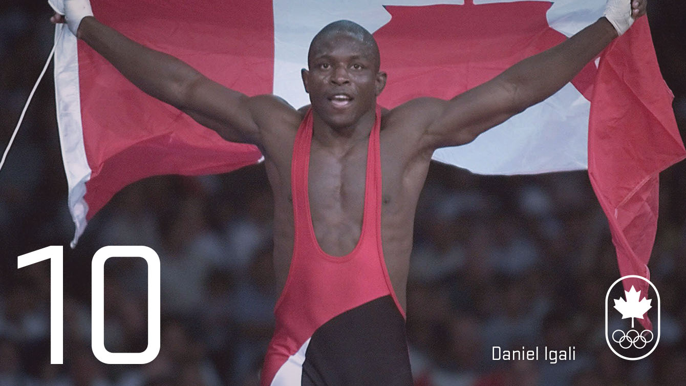 Jour 10 - Daniel Igali, Sydney 2000, lutte (or)