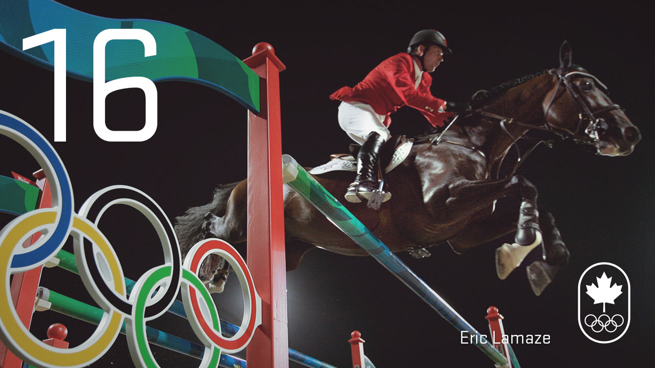 Jour 16 - Eric Lamaze : Beijing 2008, sports équestres (or)