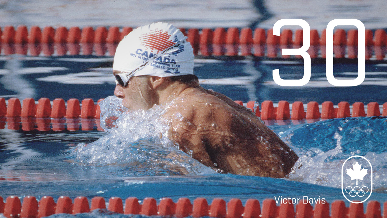 Jour 30 - Victor Davis : Los Angeles 1984, natation (or)