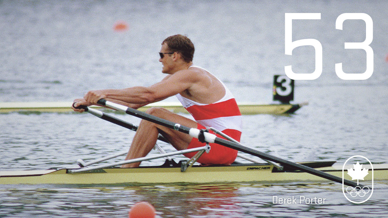 jour 53 – Derek Porter: Atlanta 1996, aviron (argent)