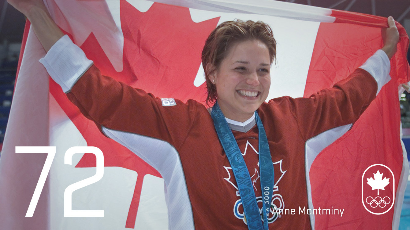 Jour 72 – Anne Montminy: Sydney 2000, plongeon (bronze)