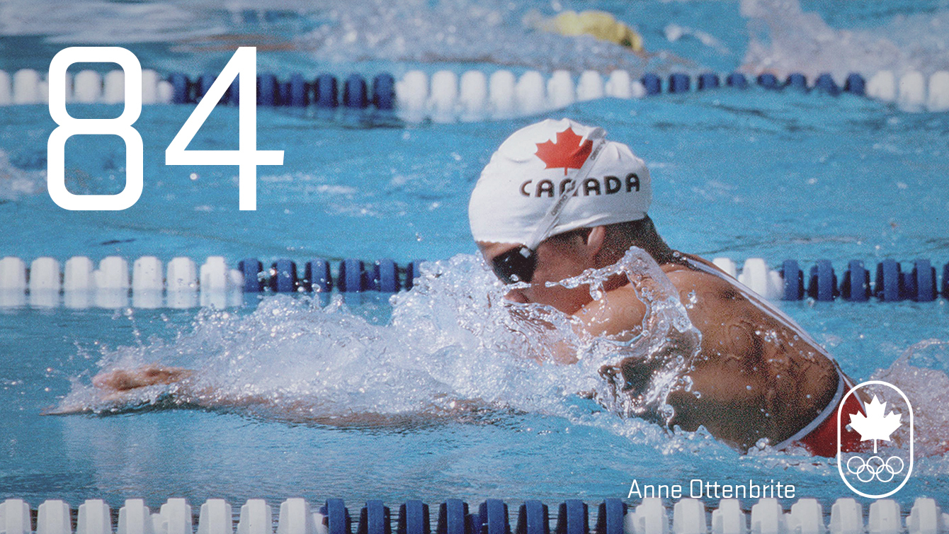 Jour 84 – Anne Ottenbrite: Los Angeles 1984, natation (or)