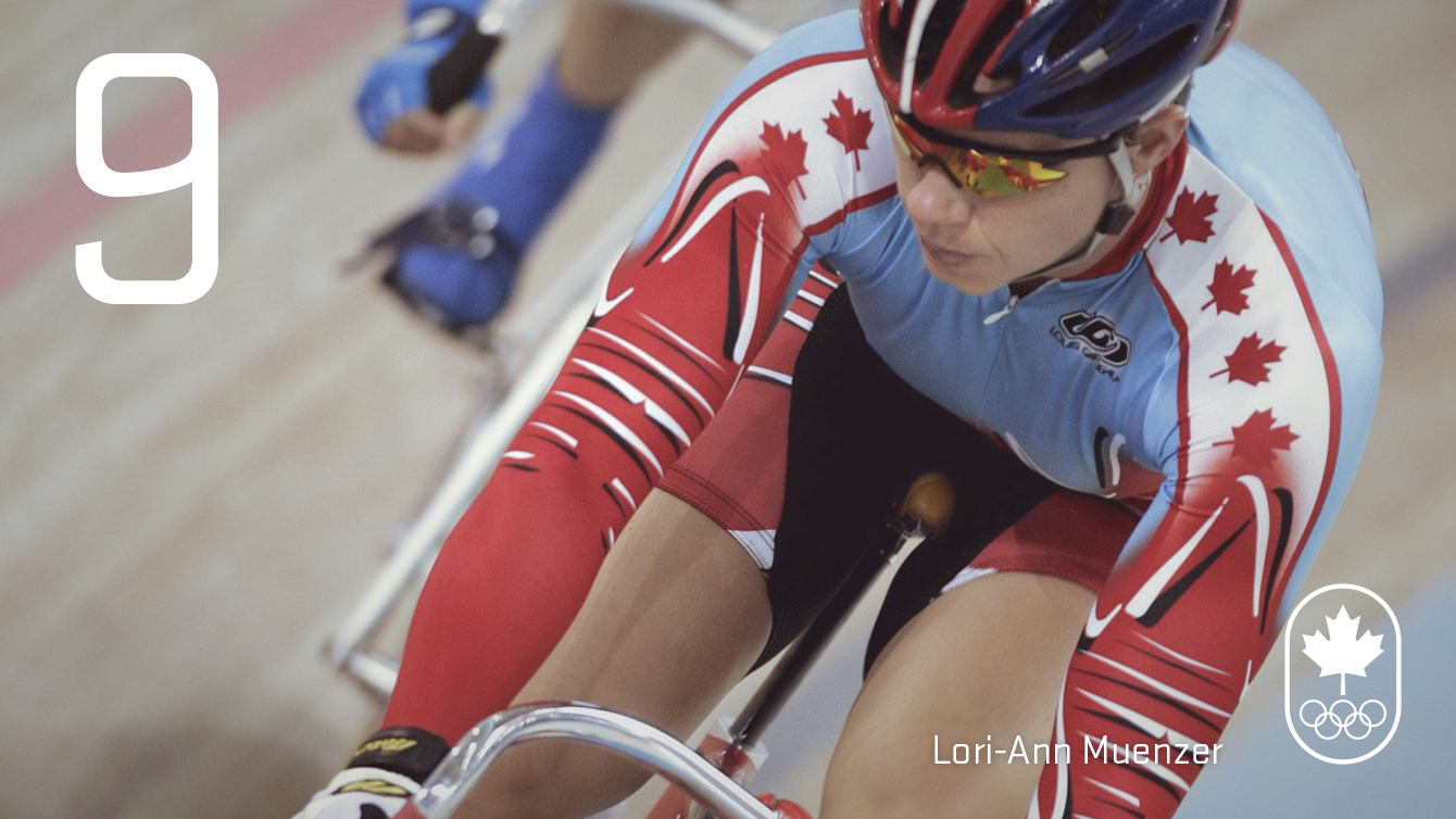 Jour 9 - Lori-Ann Muenzer : Athènes 2004, cyclisme (or)