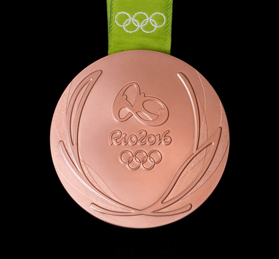 Médaille de bronze de Rio 2016 - Avant