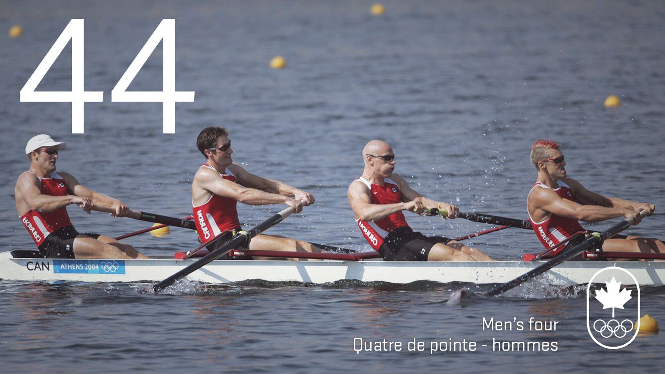 Jour 44 - Quatre de pointe : Athènes 2004 (argent)