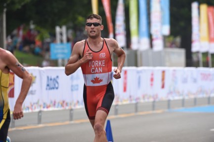 Yorke Andrew York aux Jeux panaméricains de Toronto 2015.