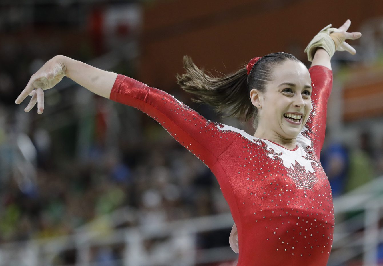 Isabela Onyshko, Rio 2016. 7 août 2016. Photo du AP/Rebecca Blackwell